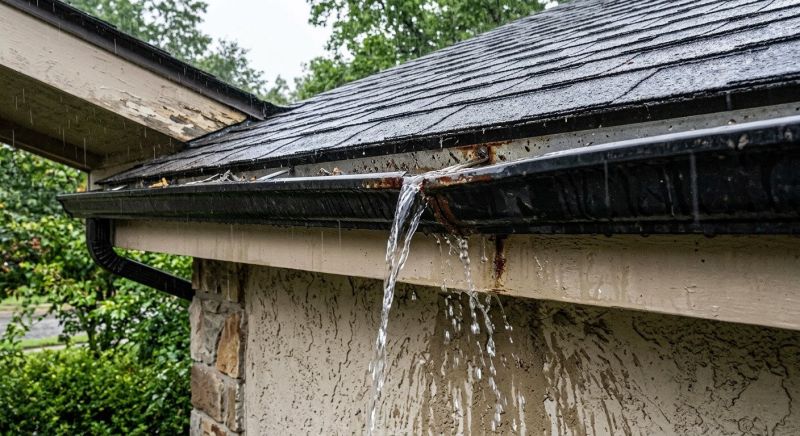 Leaking Gutter Repair in Sacramento, CA