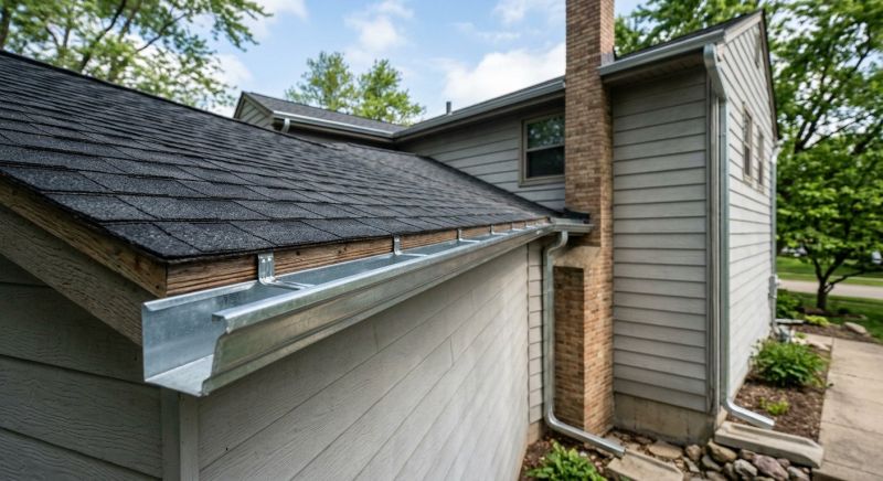 Galvanized Gutter Installation in Roseville, CA
