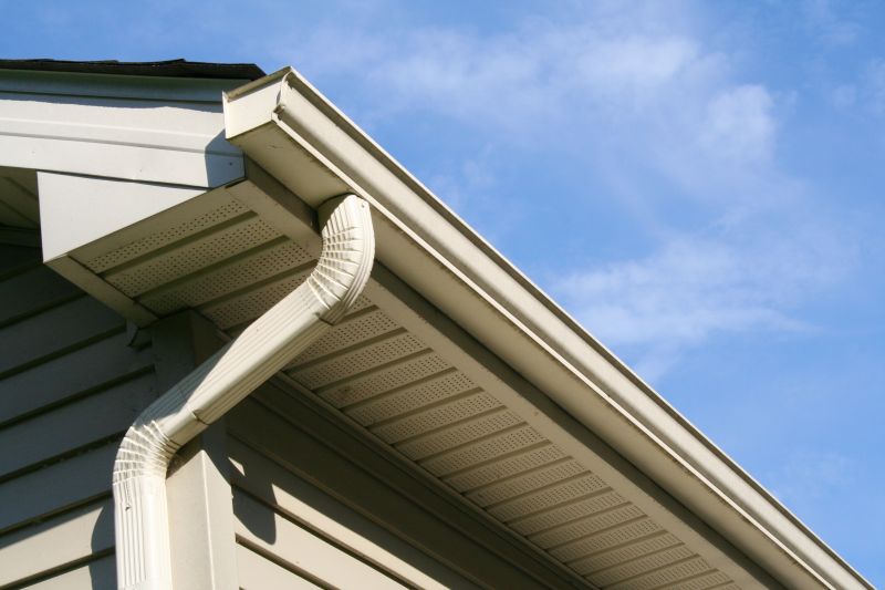 Property with Installed Gutter Covers