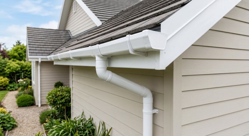Plastic Downspout Installation in Boulder, CO