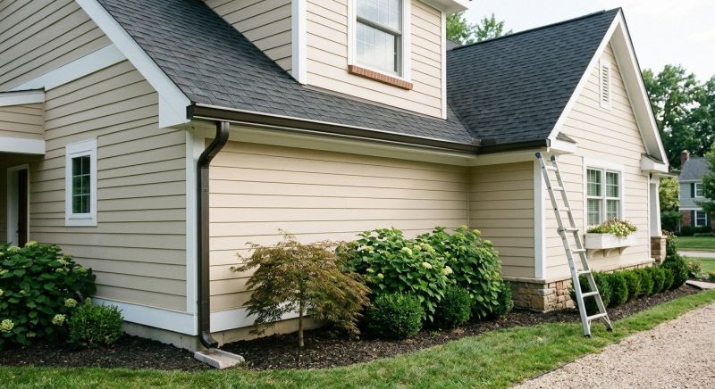 Steel Rain Gutter Installation in Clarksville, TN