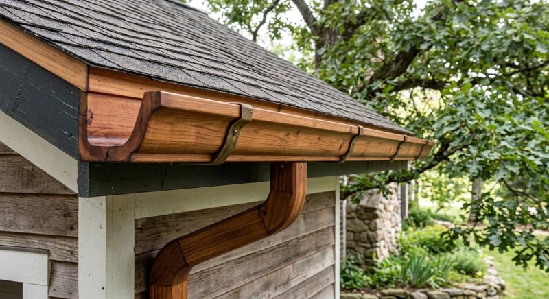 Wood Gutters Installation in Mcdonough, GA